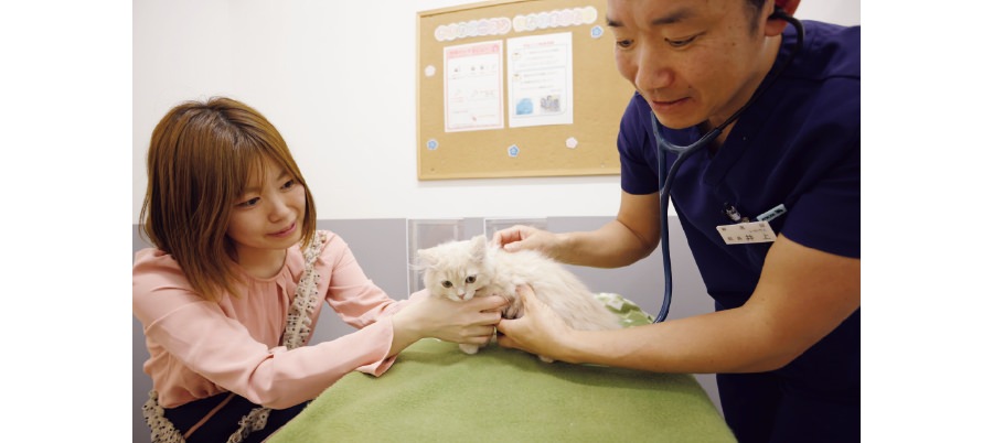 飼い主さんともしっかり関わる