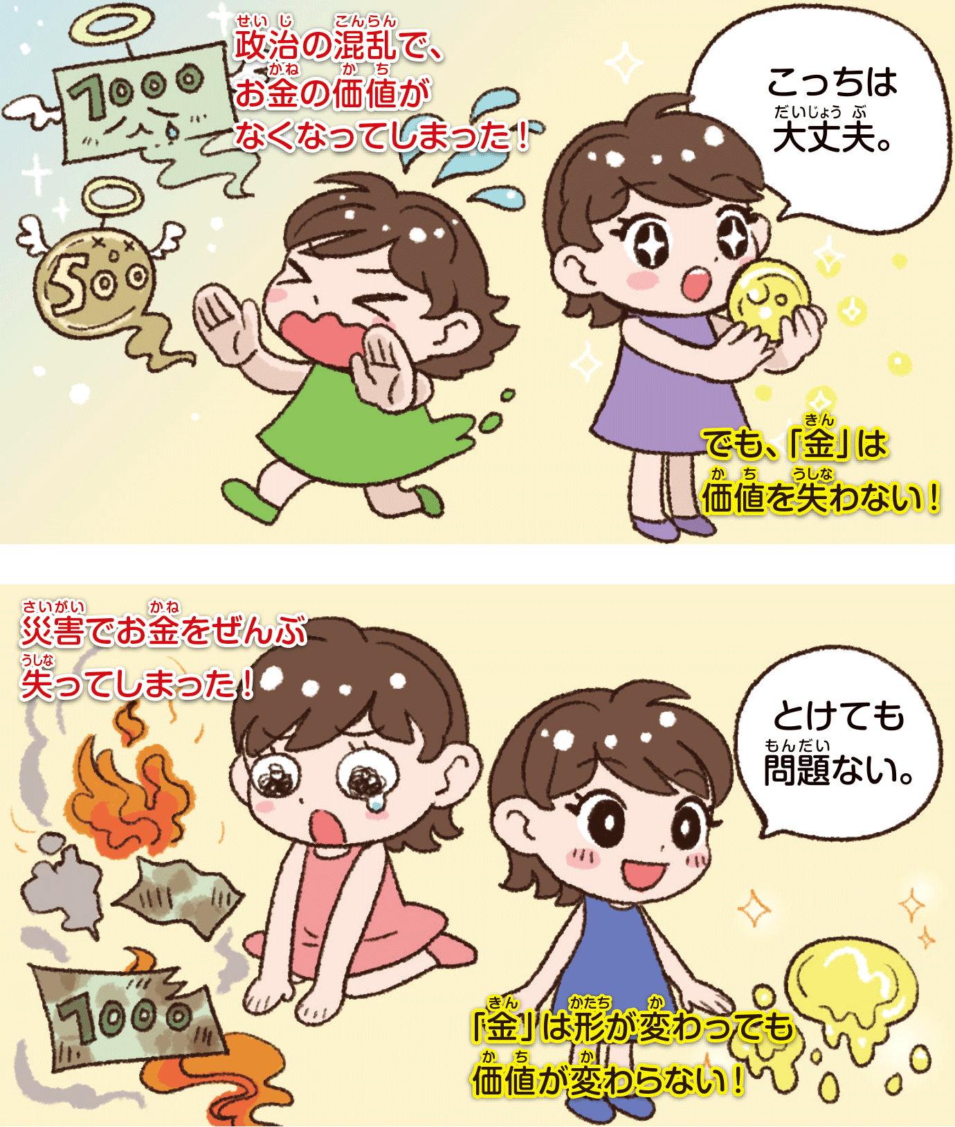 金 って何がすごいの おしごとはくぶつかん