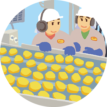 アジアの食品工場へ!そこで加工されて…