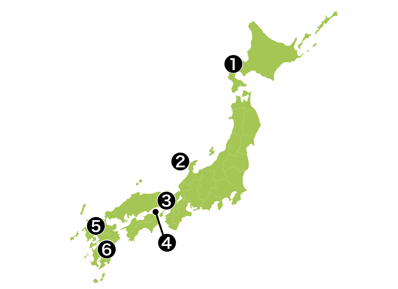 日本地図