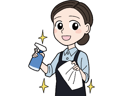 明日もお客様が快適に過ごせるよう準備
