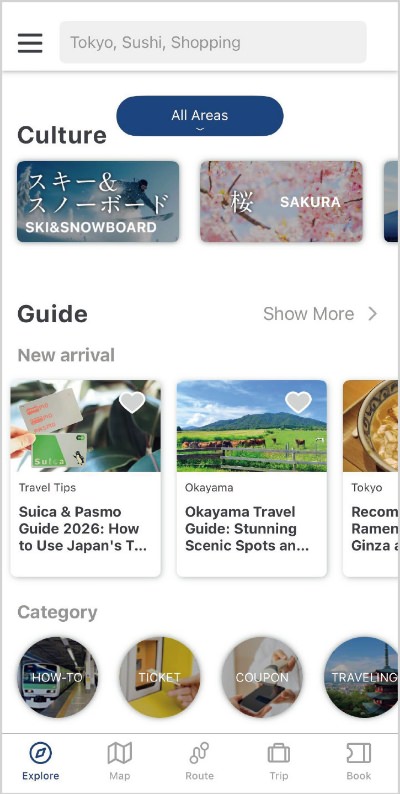 Japan Travel by NAVITIME