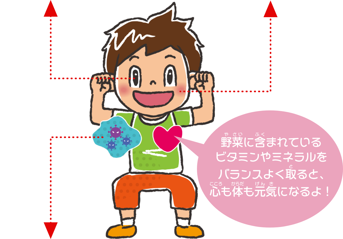 知ってほしい野菜のパワー!