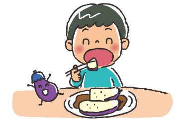苦手な野菜を一口食べてみよう