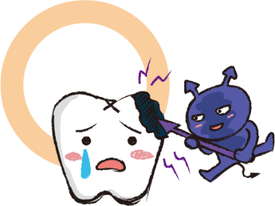 むし歯になりやすい人がいる