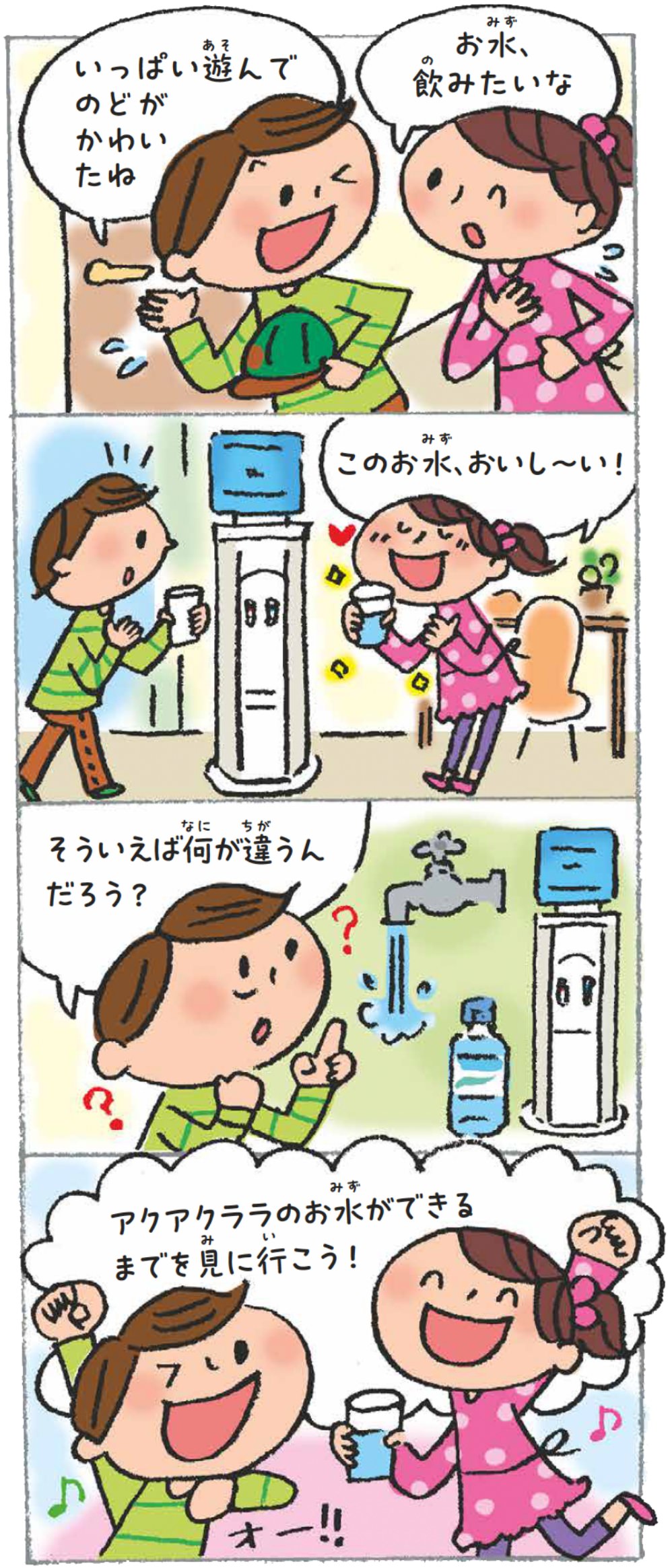 アクアクララのお水