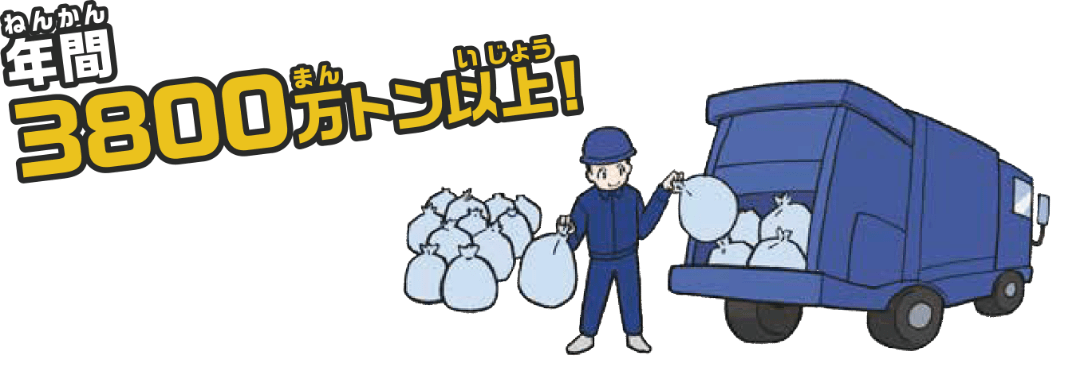 ゴミを収集