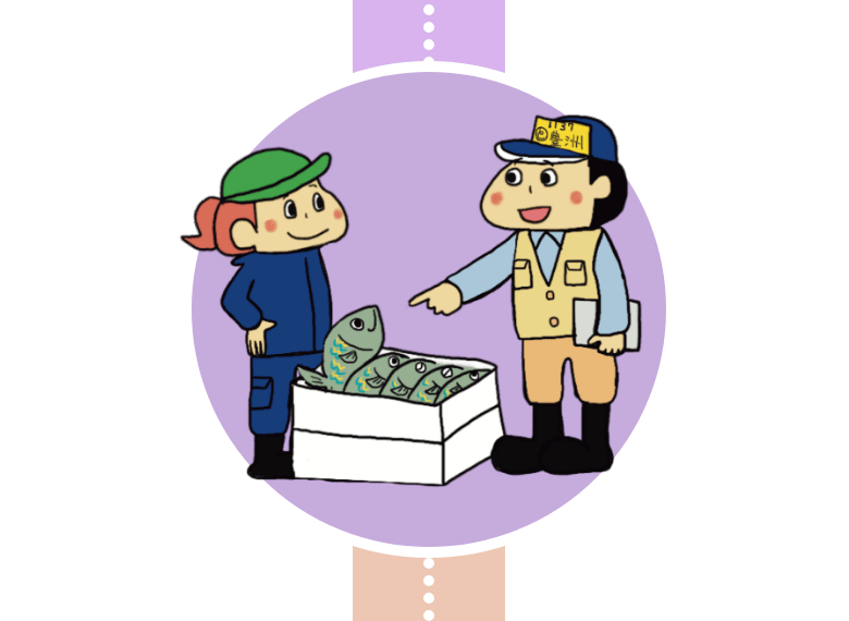 仲卸業者の一日