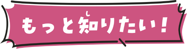 もっと知りたい！