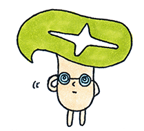 メガネきのこ